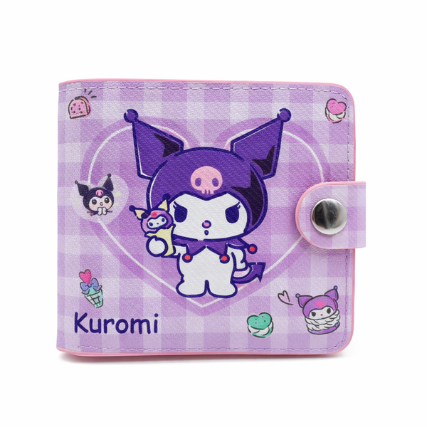 Kuromi Ice Cream Design Wallet