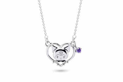 I Love Kuromi Necklace