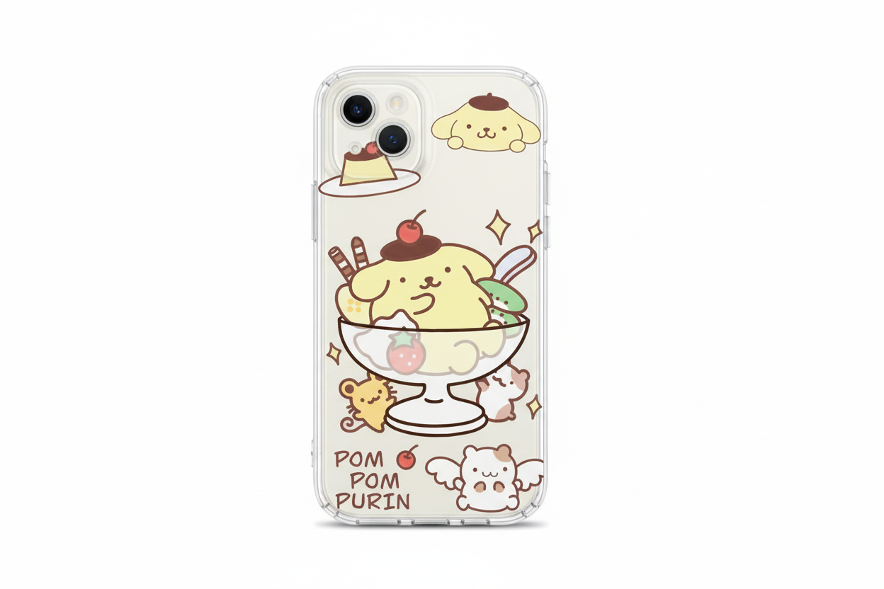 Pompompurin Cartoon Cute Pudding Phone Case Suitable for Iphone