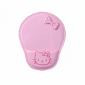 Sanrio Hello Kitty Pink Cute Office Desk Additions Faux Leather Mouse Pad